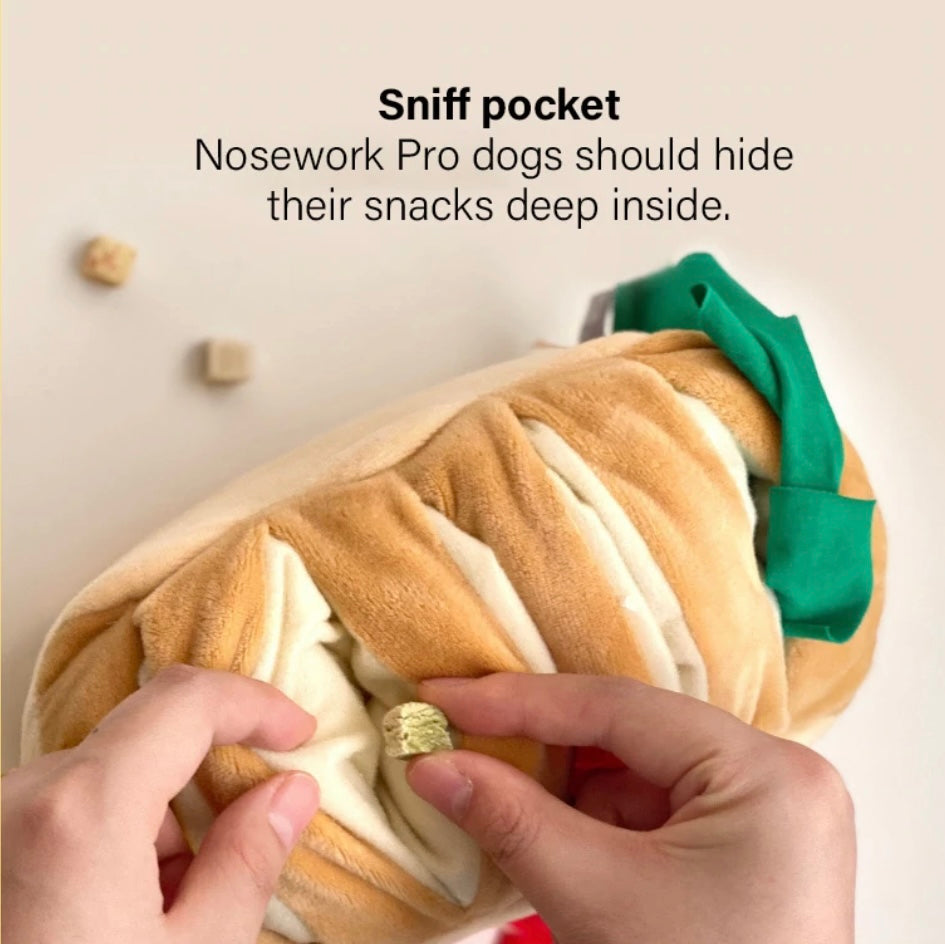 Scouts Sniff Book Nosework Dog Toy